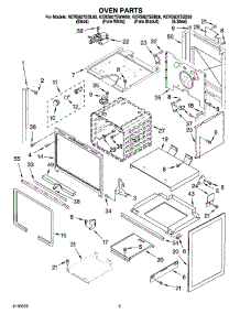 03 - Oven Parts parts for Kitchenaid Range KERS807SSS00 from AppliancePartsPros.com