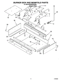 07 - Burner Box And Manifold Parts parts for Kitchenaid Range KDRP467KSS09 from AppliancePartsPros.com