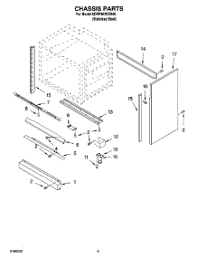 08 - Chassis Parts, Optional Parts parts for Kitchenaid Range KDRP467KSS09 from AppliancePartsPros.com