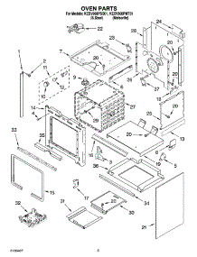 03 - Oven Parts parts for Kitchenaid Range KESV908PSS01 from AppliancePartsPros.com