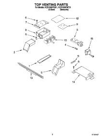 06 - Top Venting Parts, Optional Parts parts for Kitchenaid Range KESV908PSS01 from AppliancePartsPros.com