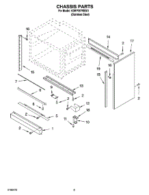 08 - Chassis Parts, Optional Parts parts for Kitchenaid Range KDRP767RSS01 from AppliancePartsPros.com