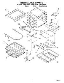 06 - Internal Oven Parts parts for Kitchenaid Range KGRI801PBL01 from AppliancePartsPros.com
