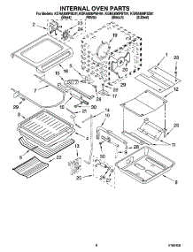 06 - Internal Oven Parts parts for Kitchenaid Range KGRA806PBT01 from AppliancePartsPros.com