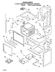 03 - Oven Parts parts for Kitchenaid Range KESI901PWH01 from AppliancePartsPros.com