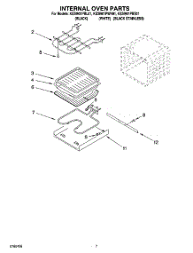 05 - Internal Oven Parts parts for Kitchenaid Range KESI901PWH01 from AppliancePartsPros.com