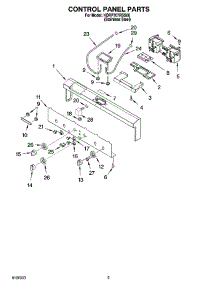 04 - Control Panel Parts parts for Kitchenaid Range KDRP707RSS00 from AppliancePartsPros.com