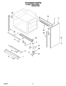 08 - Chassis Parts, Optional Parts parts for Kitchenaid Range KDRP707RSS00 from AppliancePartsPros.com