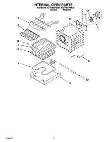 05 - Internal Oven Parts parts for Kitchenaid Range KESV908PMT00 from AppliancePartsPros.com