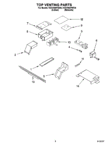 06 - Top Venting Parts, Optional Parts parts for Kitchenaid Range KESV908PMT00 from AppliancePartsPros.com