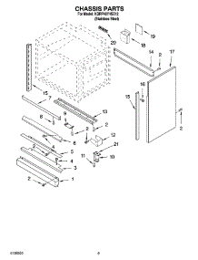 08 - Chassis Parts, Optional Parts parts for Kitchenaid Range KDRP407HSS12 from AppliancePartsPros.com