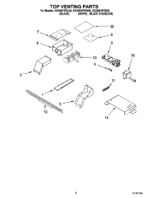 06 - Top Venting Parts, Optional Parts parts for Kitchenaid Range KESI901PBS00 from AppliancePartsPros.com