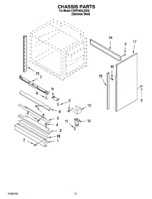 08 - Chassis Parts, Miscellaneous Parts parts for Kitchenaid Range KDRP463LSS02 from AppliancePartsPros.com