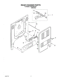 08 - Rear Chassis Parts, Miscellaneous Parts parts for Kitchenaid Range KGRC608LSS0 from AppliancePartsPros.com