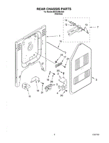 06 - Rear Chassis Parts parts for Kitchenaid Range KESC308LSS0 from AppliancePartsPros.com