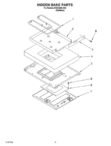 07 - Hidden Bake Parts, Miscellaneous Parts parts for Kitchenaid Range KESC308LSS0 from AppliancePartsPros.com