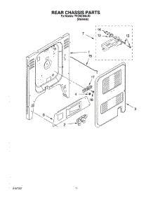 08 - Rear Chassis Parts, Miscellaneous Parts parts for Whirlpool Range YKGSC308LS0 from AppliancePartsPros.com