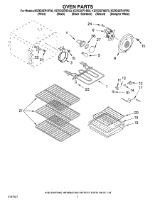 04 - Oven parts for Kitchenaid Range KERC607HBT8 from AppliancePartsPros.com