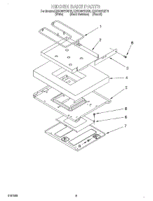 07 - Hidden Bake, Optional parts for Kitchenaid Range KESC307HWH5 from AppliancePartsPros.com