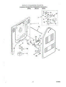 06 - Rear Chassis, Optional parts for Kitchenaid Range KESC300HWH3 from AppliancePartsPros.com