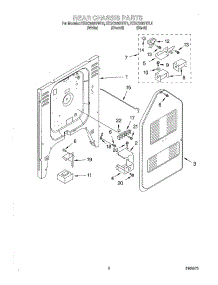 06 - Rear Chassis, Optional parts for Kitchenaid Range KESC300HBL4 from AppliancePartsPros.com