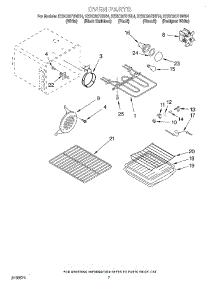 05 - Oven parts for Kitchenaid Range KESC307HBT4 from AppliancePartsPros.com