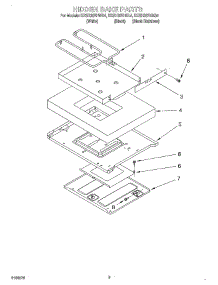 07 - Hidden Bake parts for Kitchenaid Range KESH307HWH4 from AppliancePartsPros.com