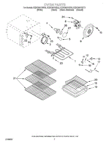 04 - Oven parts for Kitchenaid Range KERC607HBS3 from AppliancePartsPros.com