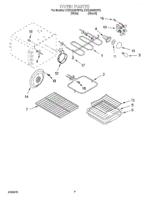 05 - Oven, Optional parts for Kitchenaid Range KERC506HWH2 from AppliancePartsPros.com