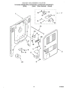 05 - Rear Chassis parts for Kitchenaid Range KERC607HBT3 from AppliancePartsPros.com