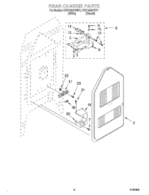 06 - Rear Chassis, Optional parts for Kitchenaid Range KERC500HWH1 from AppliancePartsPros.com