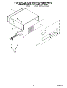 06 - Top Grille And Unit Cover Parts parts for Kitchenaid Refrigerator KSSS36QTW02 from AppliancePartsPros.com