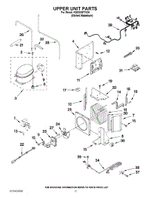 11 - Upper Unit Parts parts for Kitchenaid Refrigerator KSSS36FTX04 from AppliancePartsPros.com
