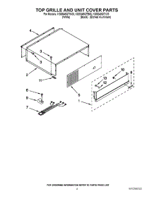 06 - Top Grille And Unit Cover Parts parts for Kitchenaid Refrigerator KSSS48QTW03 from AppliancePartsPros.com