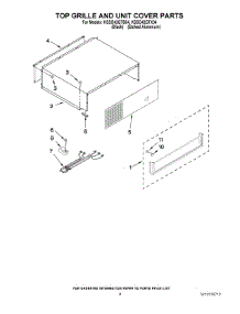 06 - Top Grille And Unit Cover Parts parts for Kitchenaid Refrigerator KSSO42QTB04 from AppliancePartsPros.com