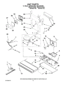 07 - Unit Parts parts for Kitchenaid Refrigerator KBLS22EVMS3 from AppliancePartsPros.com