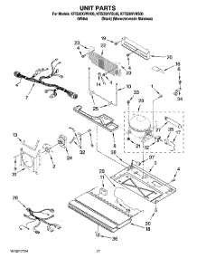 10 - Unit Parts, Optional Parts (Not Included) parts for Kitchenaid Refrigerator KFIS20XVBL00 from AppliancePartsPros.com