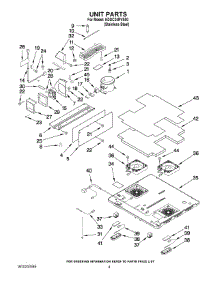 05 - Unit Parts parts for Kitchenaid Ingredient Center KDDC24RVS00 from AppliancePartsPros.com