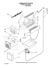 07 - Icemaker Parts parts for Kitchenaid Refrigerator KFCO22EVBL1 from AppliancePartsPros.com