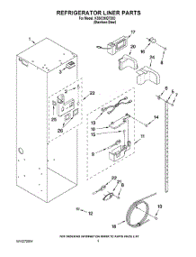 04 - Refrigerator Liner Parts parts for Kitchenaid Refrigerator KSSC36QTS03 from AppliancePartsPros.com