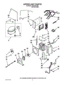13 - Upper Unit Parts parts for Kitchenaid Refrigerator KSSC42QTS02 from AppliancePartsPros.com