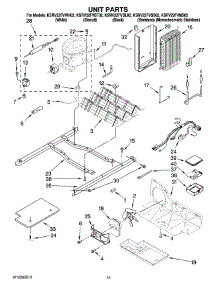 09 - Unit Parts parts for Kitchenaid Refrigerator KSRV22FVWH02 from AppliancePartsPros.com
