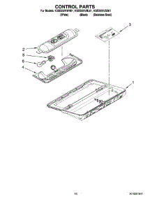 10 - Control Parts parts for Kitchenaid Refrigerator KSBS25IVSS01 from AppliancePartsPros.com