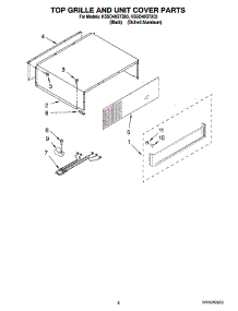 06 - Top Grille And Unit Cover Parts parts for Kitchenaid Refrigerator KSSO48QTX03 from AppliancePartsPros.com
