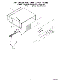 06 - Top Grille And Unit Cover Parts parts for Kitchenaid Refrigerator KSSS36QTW03 from AppliancePartsPros.com