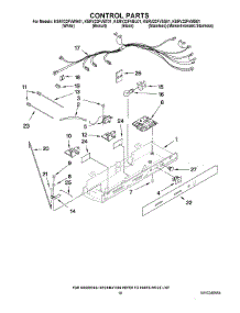 11 - Control Parts parts for Kitchenaid Refrigerator KSRV22FVBT01 from AppliancePartsPros.com