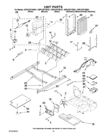 09 - Unit Parts parts for Kitchenaid Refrigerator KSRV22FVMS01 from AppliancePartsPros.com