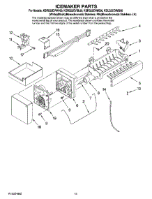08 - Icemaker Parts, Optional Parts (Not Included) parts for Kitchenaid Refrigerator KBLS22EVMS00 from AppliancePartsPros.com