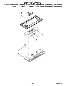 10 - Control Parts parts for Kitchenaid Refrigerator KSRK25FVMK01 from AppliancePartsPros.com