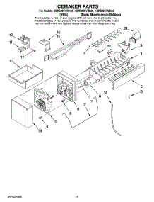 08 - Icemaker Parts, Optional Parts (Not Included) parts for Kitchenaid Refrigerator KBRS20EVMS00 from AppliancePartsPros.com